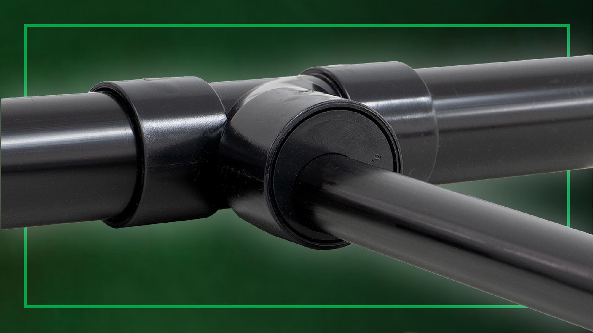 AlphaDrain solvent weld installation