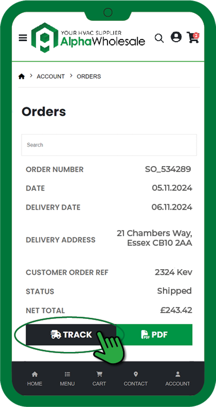 Delivery Options | Alpha Wholesale HVAC