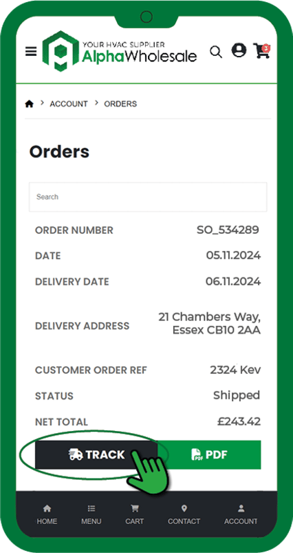 Delivery Options | Alpha Wholesale HVAC