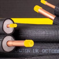 Pre insulated twin copper coil